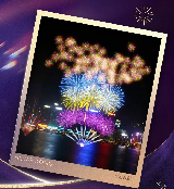 香港跨年煙花倒計時啦！