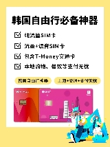 韓國旅遊必看！sim卡一卡解決上網+交通+支付問題