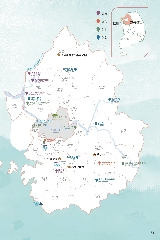 2025最新韓國忠清北道、南道高清景點地圖，拿著地圖不迷路！