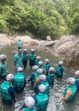宜蘭南澳金嶽瀑布溯溪跳水｜港澳仔親測！最抵玩夏日體驗💦