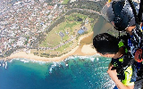 臥龍崗海灘雙人跳傘｜60秒自由落體超讚！初學者也敢衝？🤩