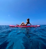 小琉球SUP初體驗｜藍白拖教練超親切！居然遇到海龜了🥹