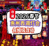✨2026西湖燈會攻略！附最佳夜遊路線
