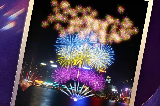 香港跨年煙花倒計時啦!