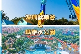 🌞深圳暑期親子狂歡首選!深圳歡樂谷+瑪雅海灘水公園全攻略🌊