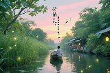 安帕瓦水上市場：邂逅螢火蟲的夢幻之約