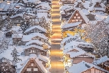 2026年白川鄉點燈，一年只存在12小時的美景
