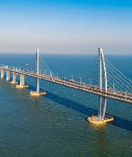 海上看港珠澳大橋（珠海九州港碼頭出發）