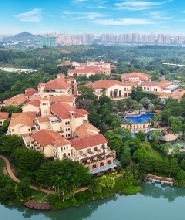 清遠美林湖溫泉大酒店溫泉美食套票（雙人自助早餐+雙人自助晚餐+雙人無限次溫泉+獅子星寶貝樂園）