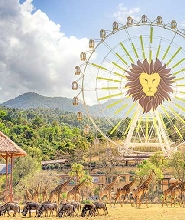 清遠長隆長頸鹿城堡酒店兩天一晚三人套票(酒店+森林王國門票)