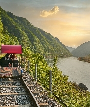 韓國江村鐵道自行車門票（金裕貞站-江村站）