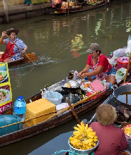 芭堤雅四方水上市場門票（杜拉拉水上市場）