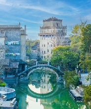 江門赤坎·廣東華僑國際旅遊度假區門票+鐺鐺車票