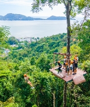 布吉島卡馬拉海景大象營遊樂項目【可選叢林飛躍|ATV山地越野|騎大象|大象洗澡】