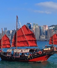 香港鴨靈號維港遊船票(最古老的中式帆船)