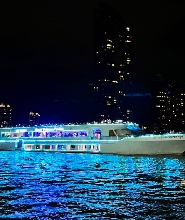 皇家公主號-曼谷夜遊湄南河 Asiatique 河畔夜市碼頭