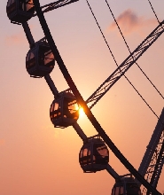 曼谷亞洲天際摩天輪 （ Asiatique ）