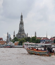 曼谷大佛寺（Wat Paknam） & 運河長尾船觀光之旅