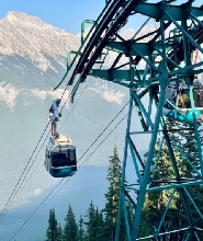 加拿大班夫硫磺山纜車(Banff Gondola)