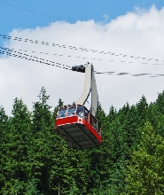 北溫哥華松雞山(Grouse Mountain)