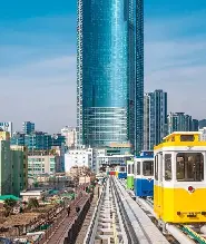 海雲台藍線公園列車（海岸列車&天空膠囊）