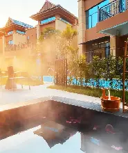 韶關龍泰翁山源溫泉城【早餐+溫泉+泳道+水樂園】