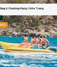 【9折優惠】Nemo之旅芽莊跳島之旅：乘船遊覽與浮潛及漂浮派對