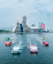 高雄愛河灣-遊艇超跑體驗