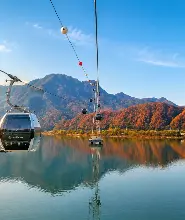 首爾出發｜三岳山纜車+昭陽江 Skywalk+清平寺+九谷瀑布
