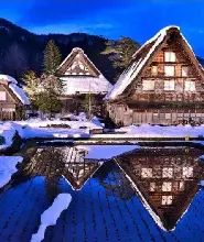 【僅限4天】2027白川鄉點燈&入住飛驒廣場飯店&飛驒高山二日遊（含早午晚餐+住宿+白川鄉點燈&神田家入場費）