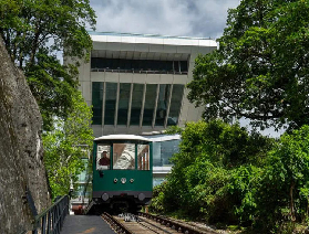 香港太平山頂纜車票