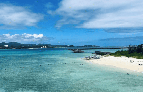 沖繩北部一日遊｜古宇利大橋日落超讚！海洋博海豚秀必看！🐬