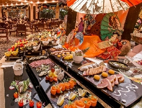 廣州長隆酒店白虎自助餐廳多人自助晚餐