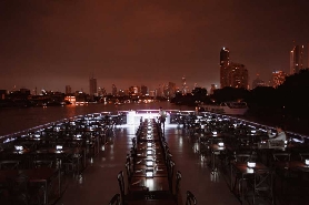 曼谷湄南河兩種玩法！白蘭花號日落+夜遊實測超讚✨