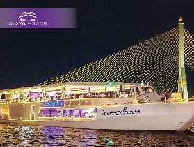 Chao Phraya Princess Night Cruise on the Chao Phraya River with Buffet Dinner (Boarding at Asiatique Riverside Night Market)