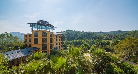 惠州龍門地派溫泉｜音樂主題+懸空心形泳池！親子/情侶都愛💖