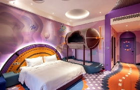 清遠熹樂谷親子遊實測｜87℃溫泉+萌到爆親子房超讚！🌿