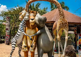 芭堤雅動物園高爾夫球車：暢享綠色出遊！