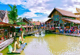 芭堤雅四方水上市場攻略！