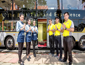 曼谷深度遊新姿勢！坐著米其林巴士，打卡全城美景美食