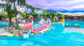 寶墨園夏日夜遊超讚｜蓮花燈光秀+親水樂趣全攻略🌙