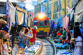 曼谷鐵道+水上市場一日遊｜超夯體驗+避坑懶人包📝