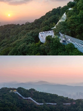輕松登頂白雲山摩星嶺🌿廣州這座山有電梯