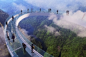 清遠黃騰峽天門懸廊｜臺灣人實測！高空仙境+漂流必註意⚠️