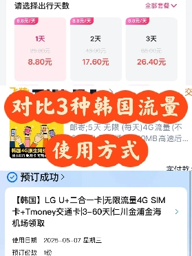 韓國流量卡（sim卡）測評｜LG U + 卡憑什麽成網速黨首選？