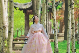 南怡島韓服漫遊：一秒闖進韓劇鏡頭，每幀都是壁紙！