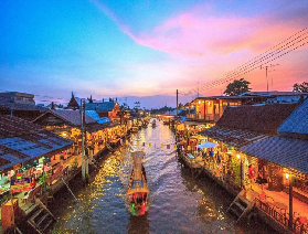 暢達安帕瓦水上市場：交通全攻略