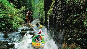 清遠古龍峽大瀑布群，感受飛流直下三千尺的清爽