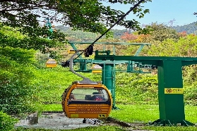 清遠黃騰峽高空纜車：1100米雲端穿梭，瞰峽谷青山與城市綠