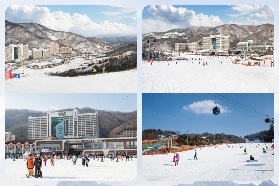 韓國冬日遊｜洪川大明滑雪+魚飛溪谷冰川一日遊！實測避坑指南大公開🥳
